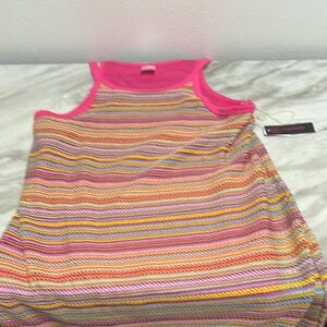 Colorful Striped Kids Tank Top